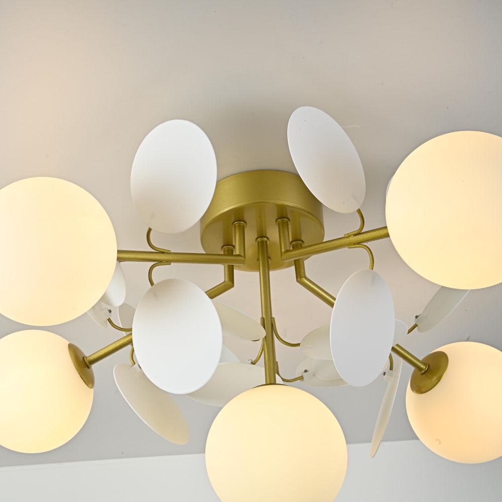 Потолочная Люстра Light Of Matisse C Self D55 White By Imperiumloft