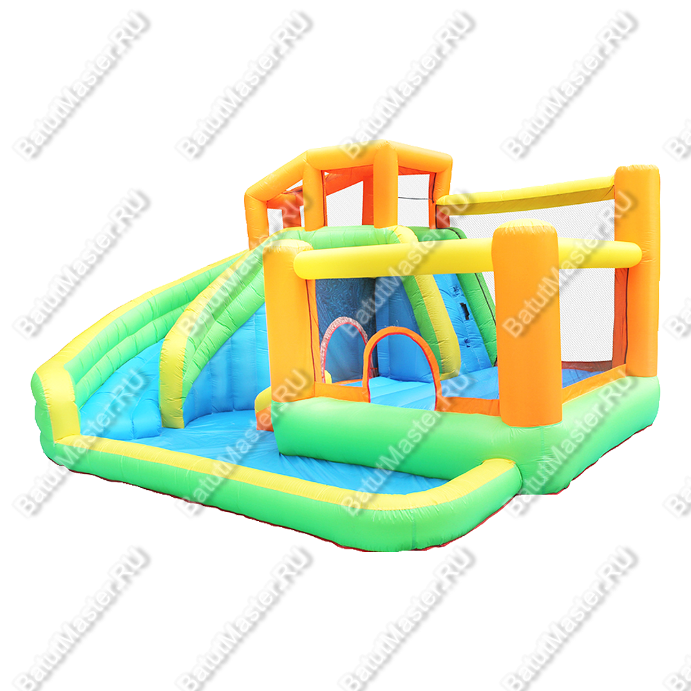 Коммерческий батут "Солнечный" 5,3*3,9*2,7 м