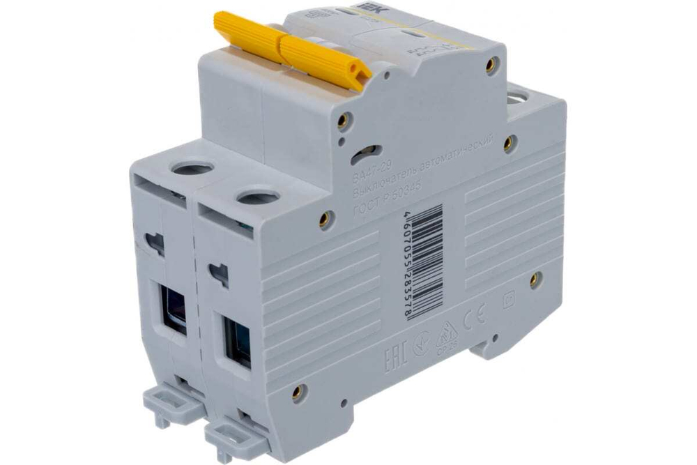 Автоматический выключатель ВА47-29 2Р 25А 4,5кА С IEK