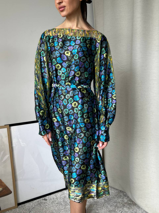 Шелковое платье Dries Van Noten, s, оригинал