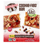 Lenny & Larry's, Cookie-Fied® Bar, батончик с шоколадной крошкой, 9 шт. по 45 г (1,59 унции)