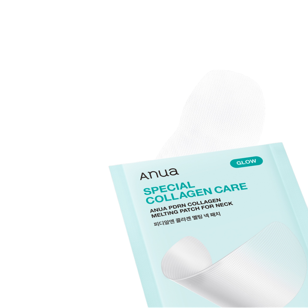 ANUA Набор тающих патчей для шеи PDRN Collagen Melting Patch For Glass Skin, 4 шт
