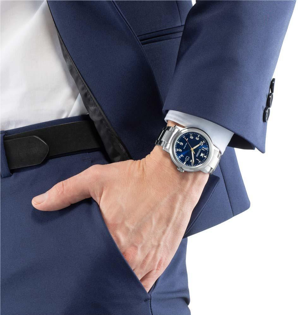 Мужские японские наручные часы Citizen AW1620-81L