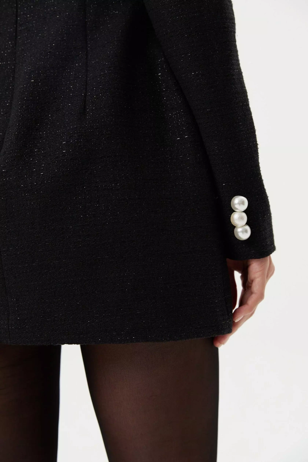 Платье с плечиками,Черный