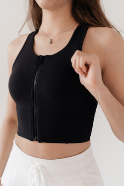 ТОП на замке WAIST (черный)