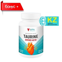 NEW ERA, TAURINE Amino Acid №60, Таурин 1000 mg для нервов, печени, сосудов