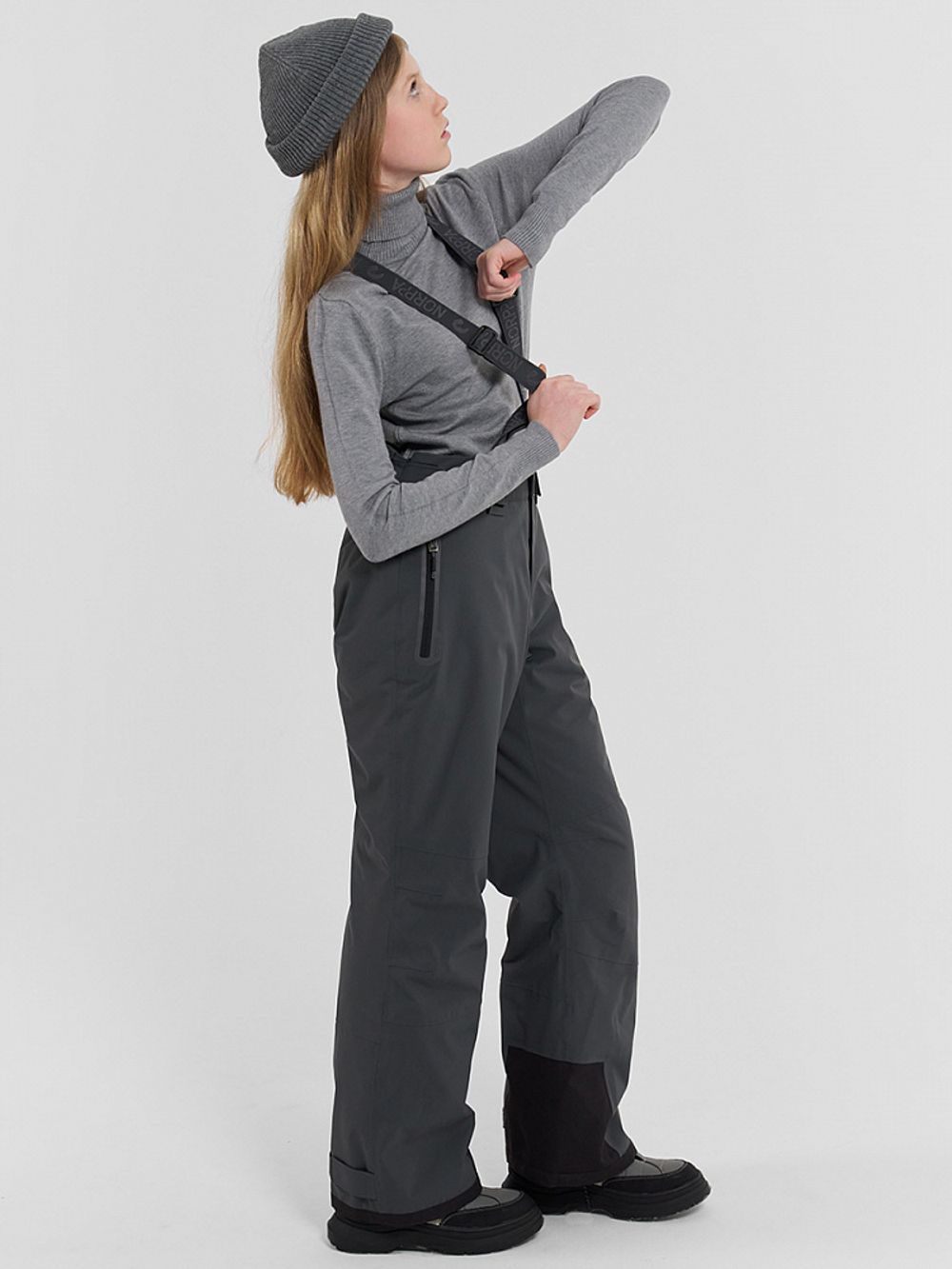 Брюки для подростков VAGA NORPPA серый гравий