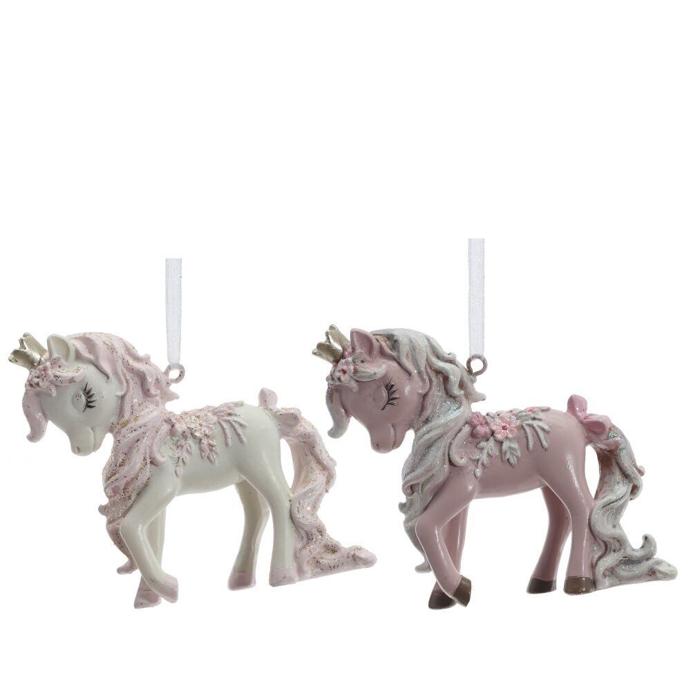 GAEM Фигурка декоративная подвесная "Лошадка", L8 W2,5 H7,5 см, 2в.