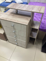 Комод Ольга-17 дуб крафт серый/дуб крафт белый