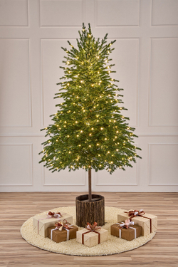 Ель искусственная с лампочками Аркадия