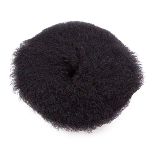 Shine Systems Black Wool Полировальный круг из черного меха 125мм.