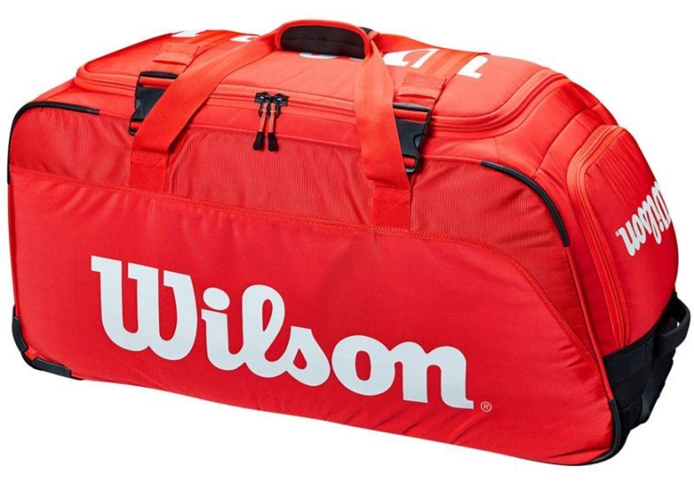 Теннисная сумка Wilson Super Tour Travel Bag - Red