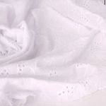 Батист шитьё "Крупные цветы"