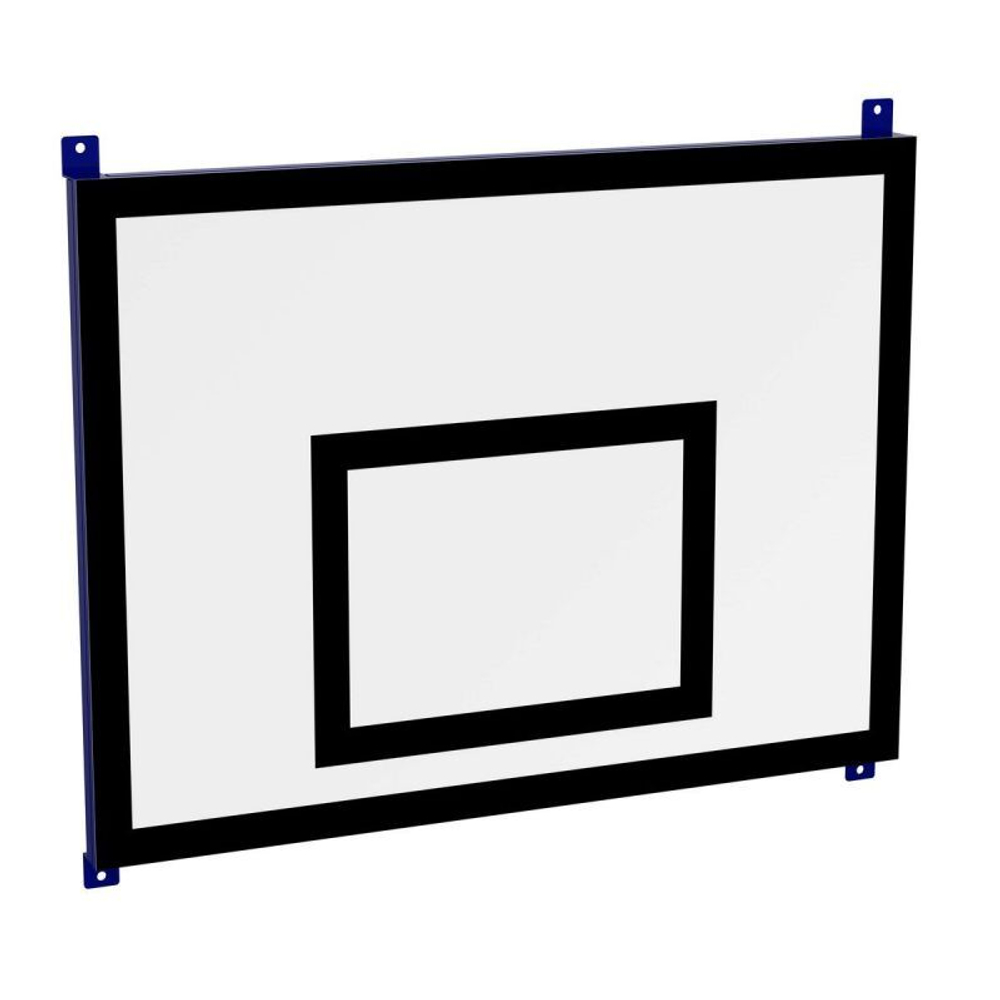 Щит баскетбольный тренировочный, фанера 15 мм, 900 х 1200 мм