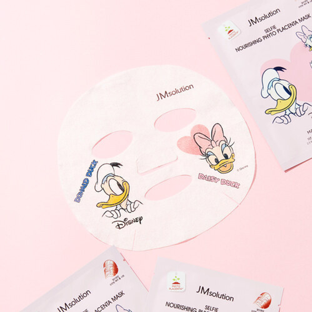 JMsolution Disney collection Selfie nourishing phytoplacenta mask маска тканевая питательная с фитоплацентой