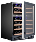 Винный шкаф Temptech Premium WPX60DCB двухзонный черный