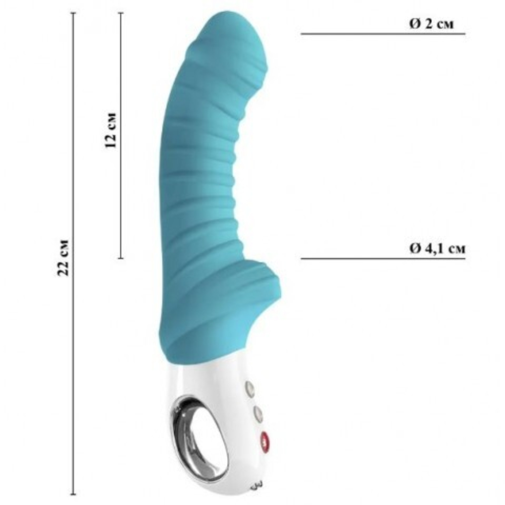 Вибратор точки G TIGER от Fun Factory (синий)