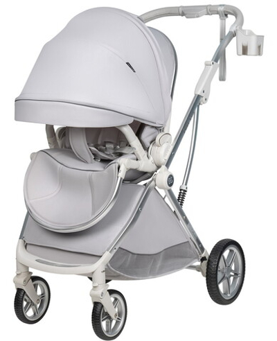 Детская прогулочная коляска Farfello Fest Lux Светло-серый/Light grey