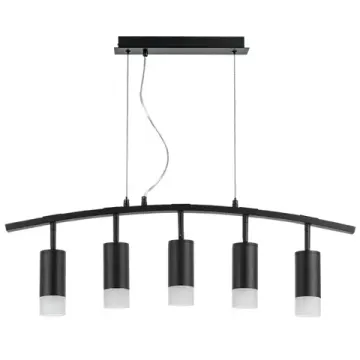Подвесной светильник 5*GU10 LR7353751 чёрный Rullo Lightstar