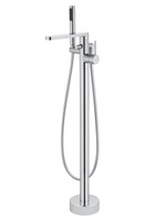 Смеситель для ванны напольного монтажа WONZON & WOGHAND STICK, Хром (WW-88649901-CR)