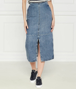 Джинсовая юбка Tommy Hilfiger - голубой(WW0WW42582)