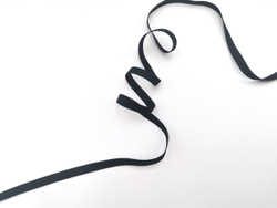 Резинка для укрепления, 8мм, черный, (арт: RUI/8-170), Италия, м