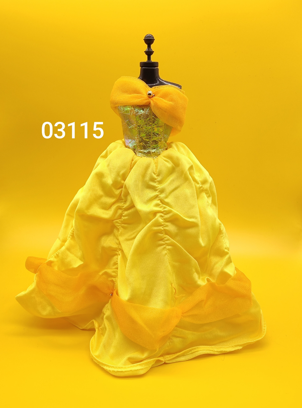 Одежда для куклы Барби платье коллекционное Дисней Бель 90х ,03115