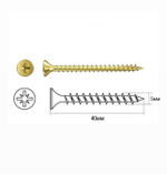 Саморез универсальный 5х40мм, 1 штука