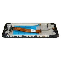 Дисплей для Samsung Galaxy A01/M01 (A015F/M015F) с тачскрином и рамкой Черный (Узкий коннектор) - OR