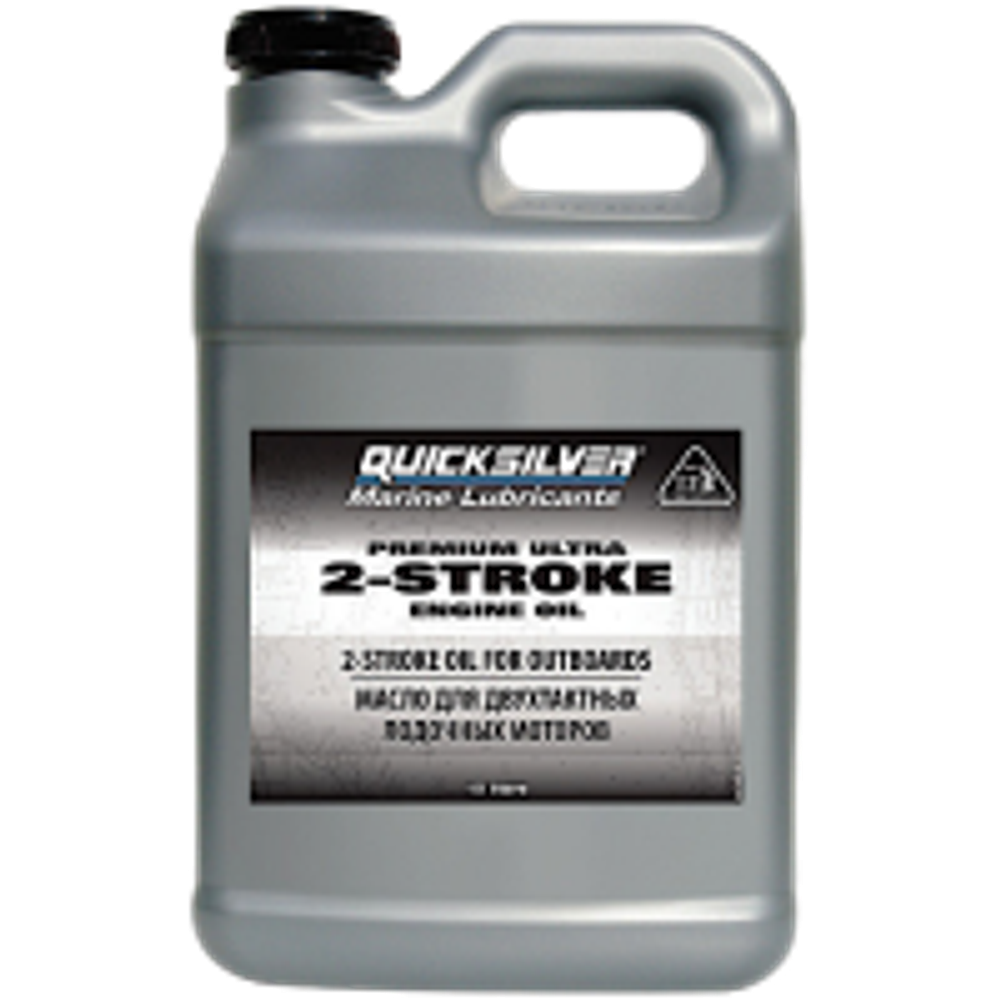 Масло мотор. 2T Quicksilver Premium Ultra TC-W3 10л