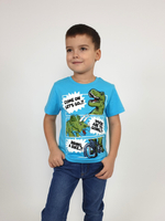 5-136-2 Футболка для мальчика Лунева