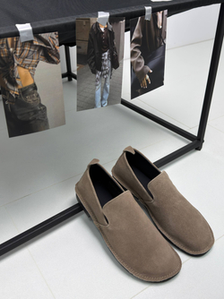 Туфли женские натуральная кожа артикул 2102-5 цвет "бежевый"