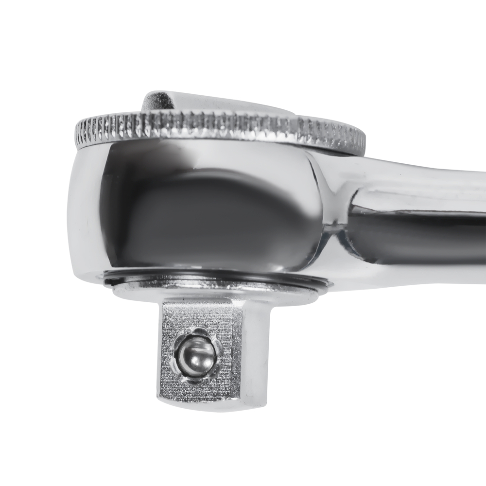 KING TONY (4725-10FR) Трещотка 1/2", 250 мм, 45 зубцов, дисковый механизм