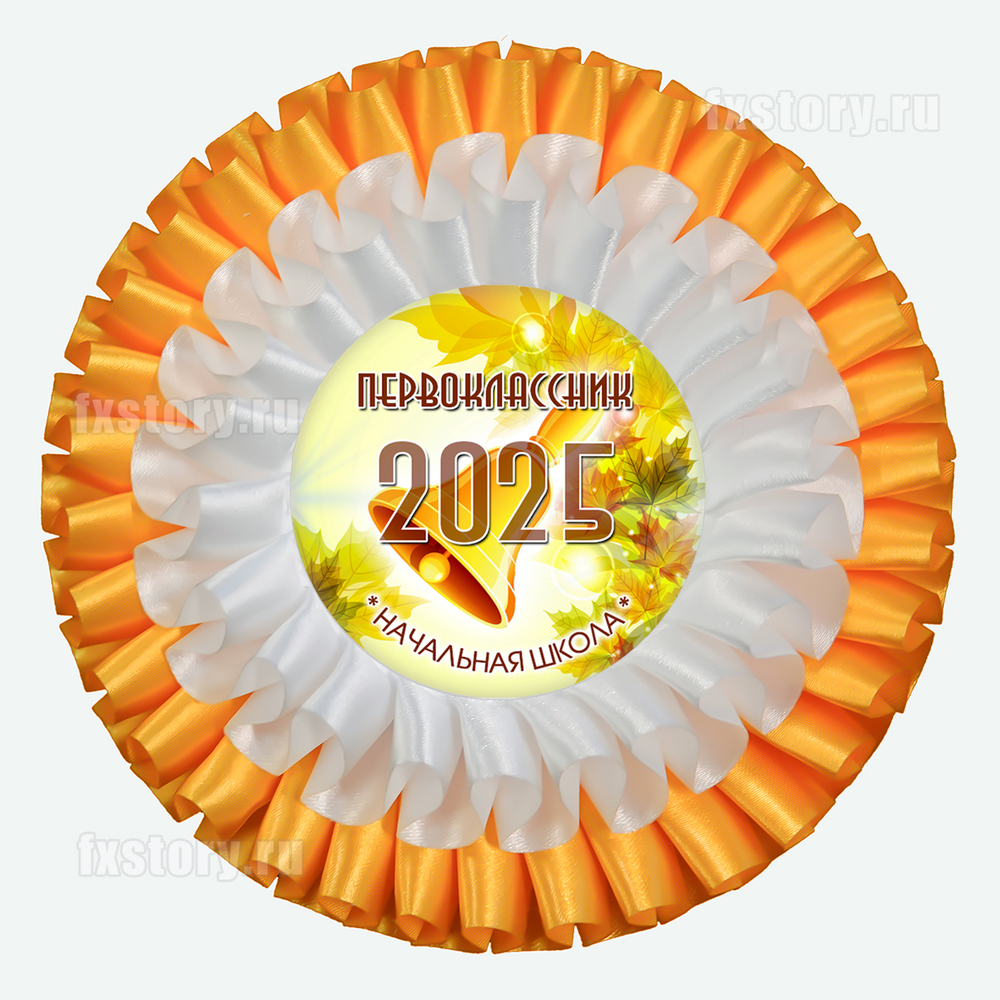 Розетка наградная "Первоклассник" (V10). Не именная.