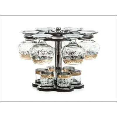 Бар Барокко (Барная стойка + 6 бренди + 6 стопок)