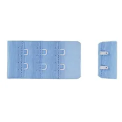 Застежка с крючками голубое небо 2 ряда (цв. 3090), 28*55 мм