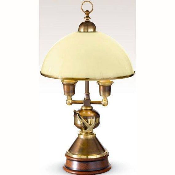 Настольная лампа Cremasco 0520/2LA-BRSF-AV (Италия)