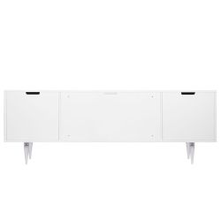 Тумба под ТВ Арт 155см Классик Айс Сильвер