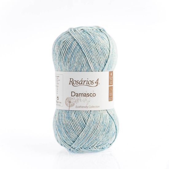 Пряжа ROSARIOS 4 Damasco (70% хлопок, 30% лён)