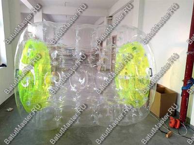 Аттракцион Водный роллер (Гидророллер) "Невидимка" ПВХ, 2.4*2.2*2.2 м