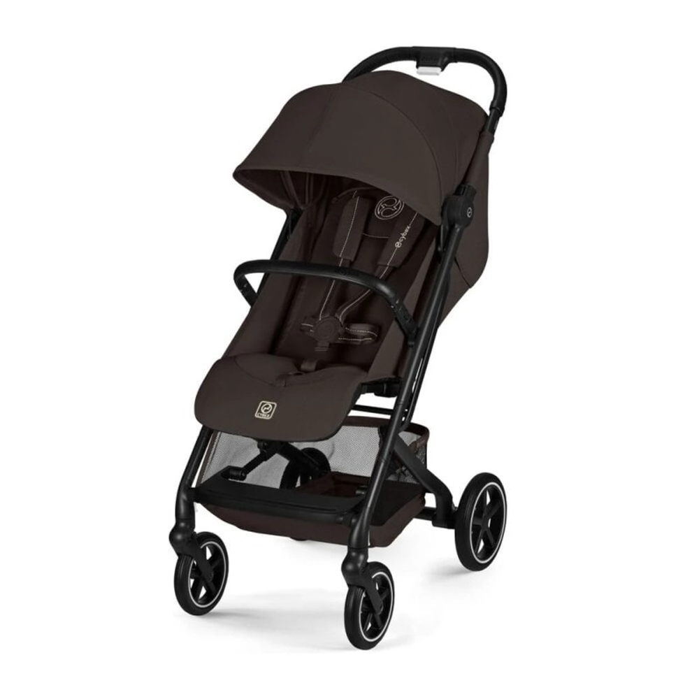 Cybex Прогулочная коляска Beezy Chocolate Brown, с дождевиком и бампером 2026