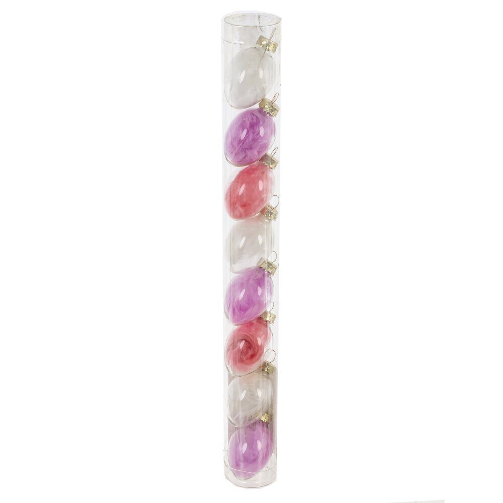 GAEM Набор из 8-ми изделий декоративных подвесных "Яйцо пасхальное" (3*4), L3,5 W3,5 H32 см