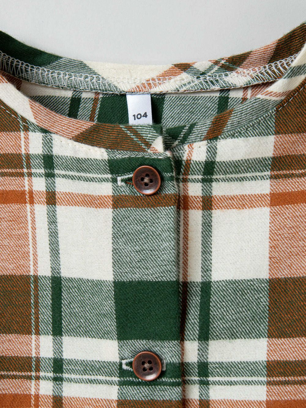 Платье фланелевое "Малахит"