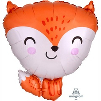 AN Шар фигура "Лиса рыжая" 18"/45 см (БГ-18)