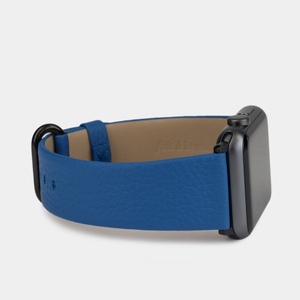 Ремешок для Apple Watch 44/45/46 mm из кожи теленка, цвета синий королевский