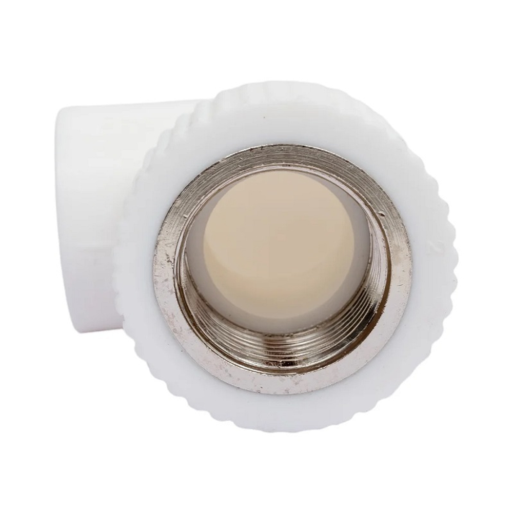 Угольник полипропиленовый 25х3/4" ВР комбинированный TEBO