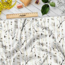 Ткань ниагара русские берёзы