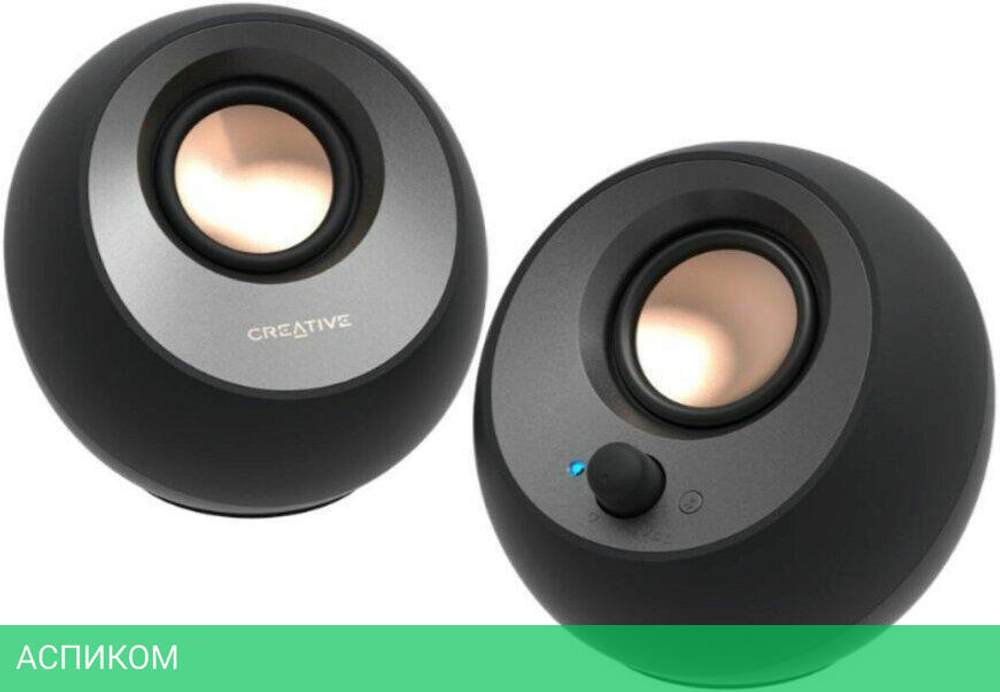 Акустика Creative Pebble V3 MF1700 черный (51MF1700AA000)