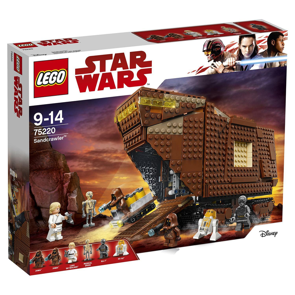 LEGO Star Wars: Песчаный краулер 75220 — Sandcrawler — Лего Звездные войны Стар Ворз