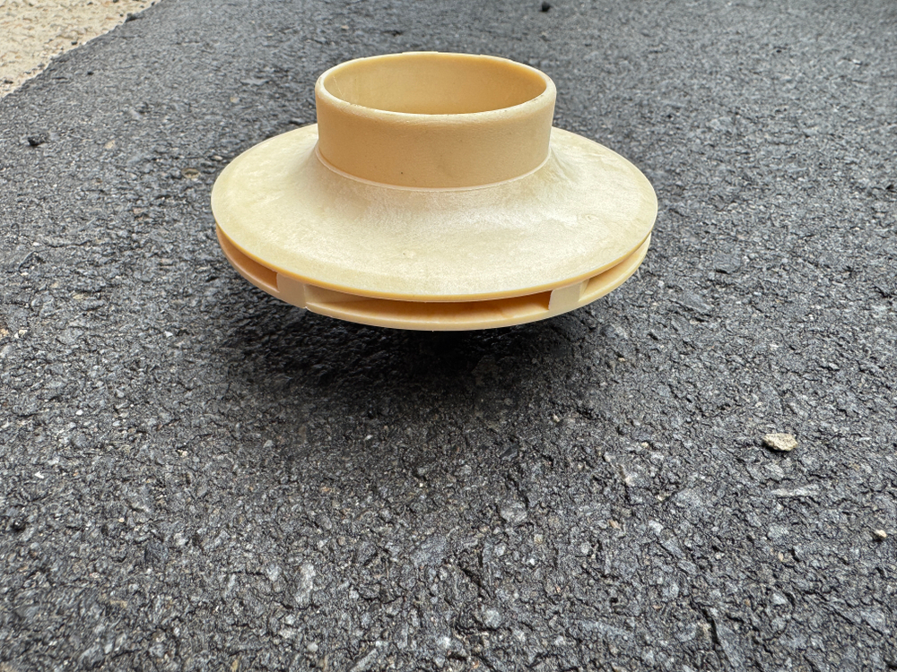 Запасная часть для насоса "LEO модели XKP554E, XKP554 - крыльчатка №40031556